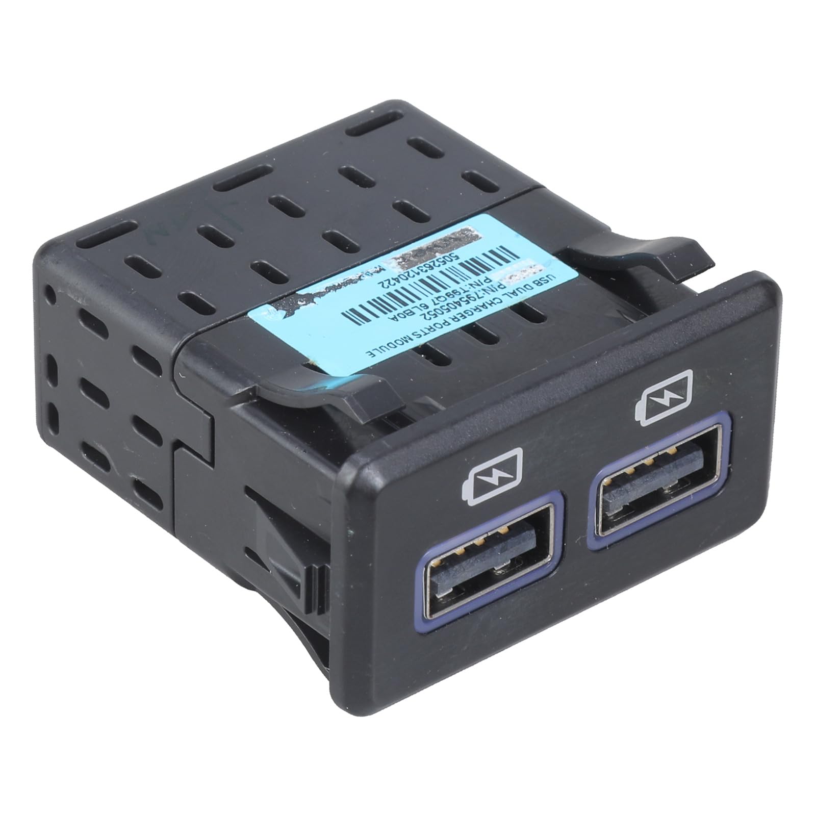 Prise auxiliaire USB avec chargement intelligent, adaptateur de port facile à installer pour prise intelligente Autmotives