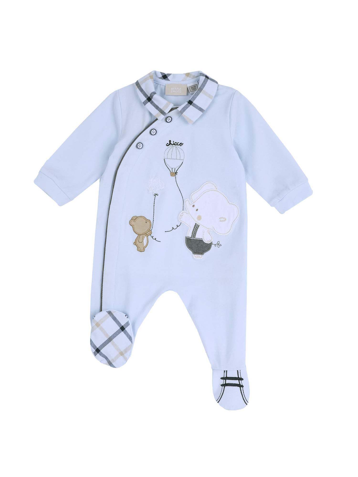 Tutina Neonato Chicco Tutina Chicco Neonato Con Pois E Fiocco