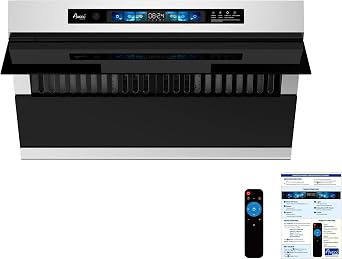 30" Under Cabinet 800 CFM Range Hood Side-Draft Design with 6" Vent