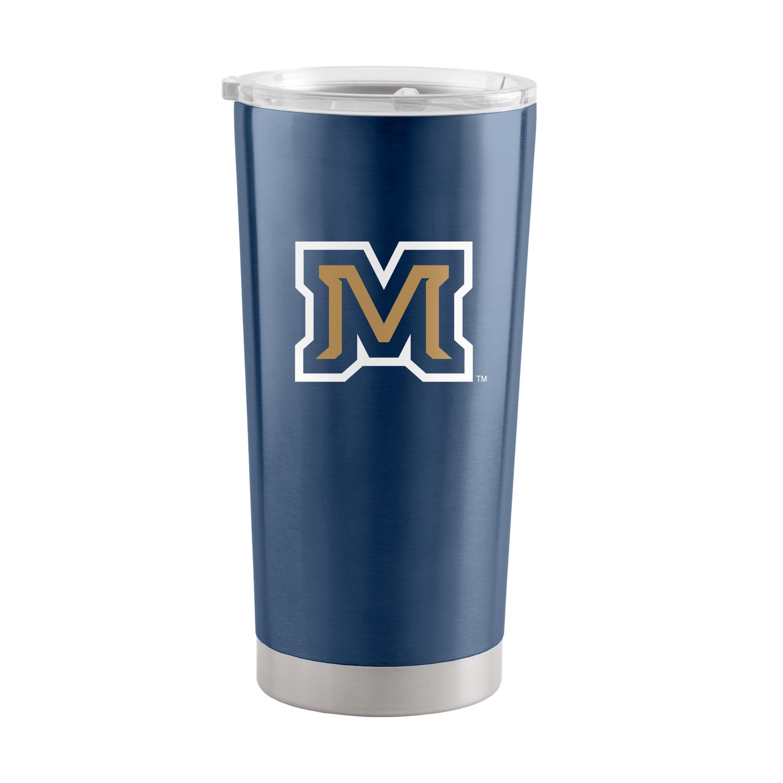 Logo Brands 20 oz Powder Coat Tumbler- Insulated Tumbler with Lid for Water, Iced Tea or Coffee, Smoothie and More