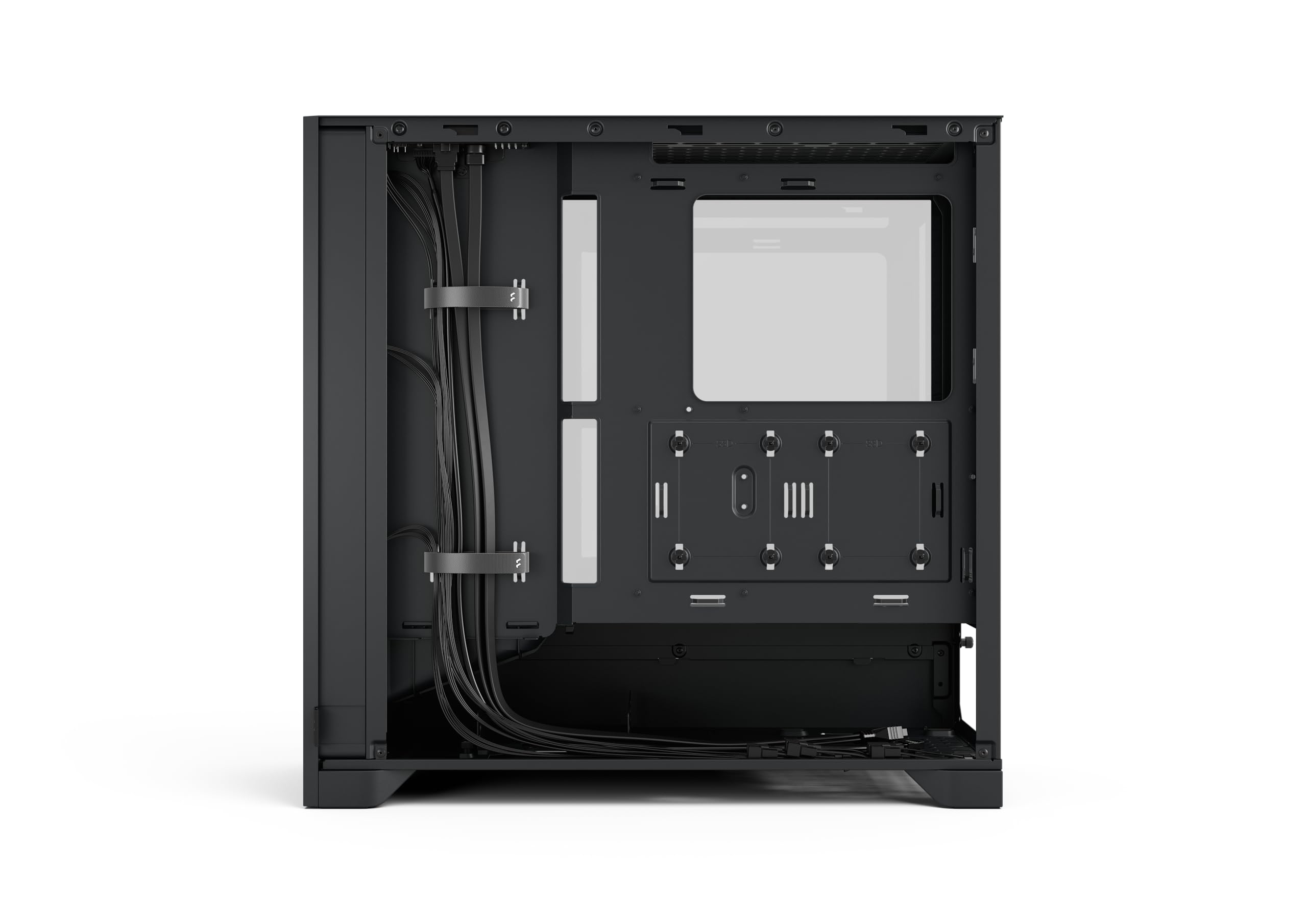 Fractal Design Pop 2 Air Black RGB - Tempered Glass - Performance Airflow PC Gaming Case - Mesh Front Panel - Three 120 mm RGB Fans Included - Spacious Interior - ATX/mATX/ITX Motherboard Support