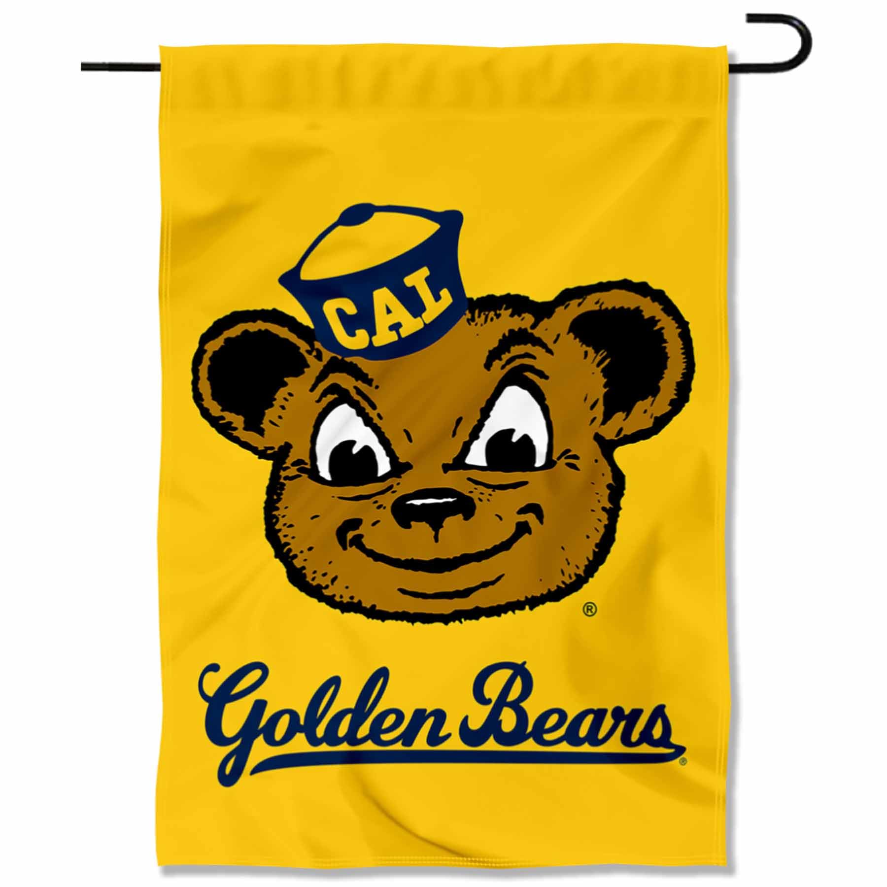 Cal Berkeley Golden Bears Vintage Retro Garden Flag