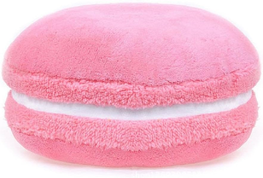 Macarons Creative pillow,Solid Series, plush pillow,Candy colors cushion(Bellamy Rose)