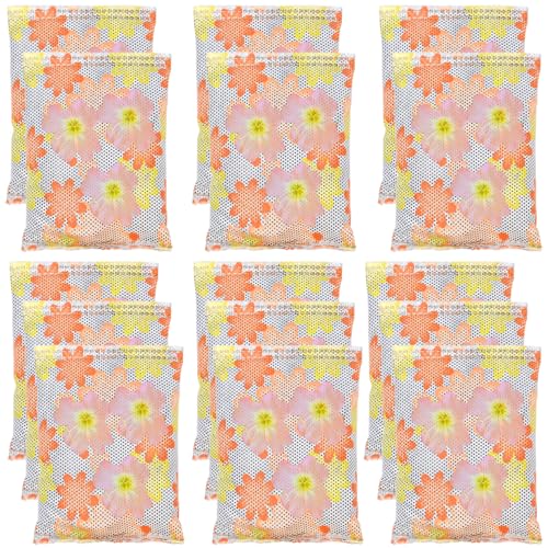 Paquete de 15 bolsas purificadoras de aire de carbón de bambú activado natural para el hogar o el automóvil; ambientador de coche; desodorante y eliminador de humedad; eliminador de olores de 20 g