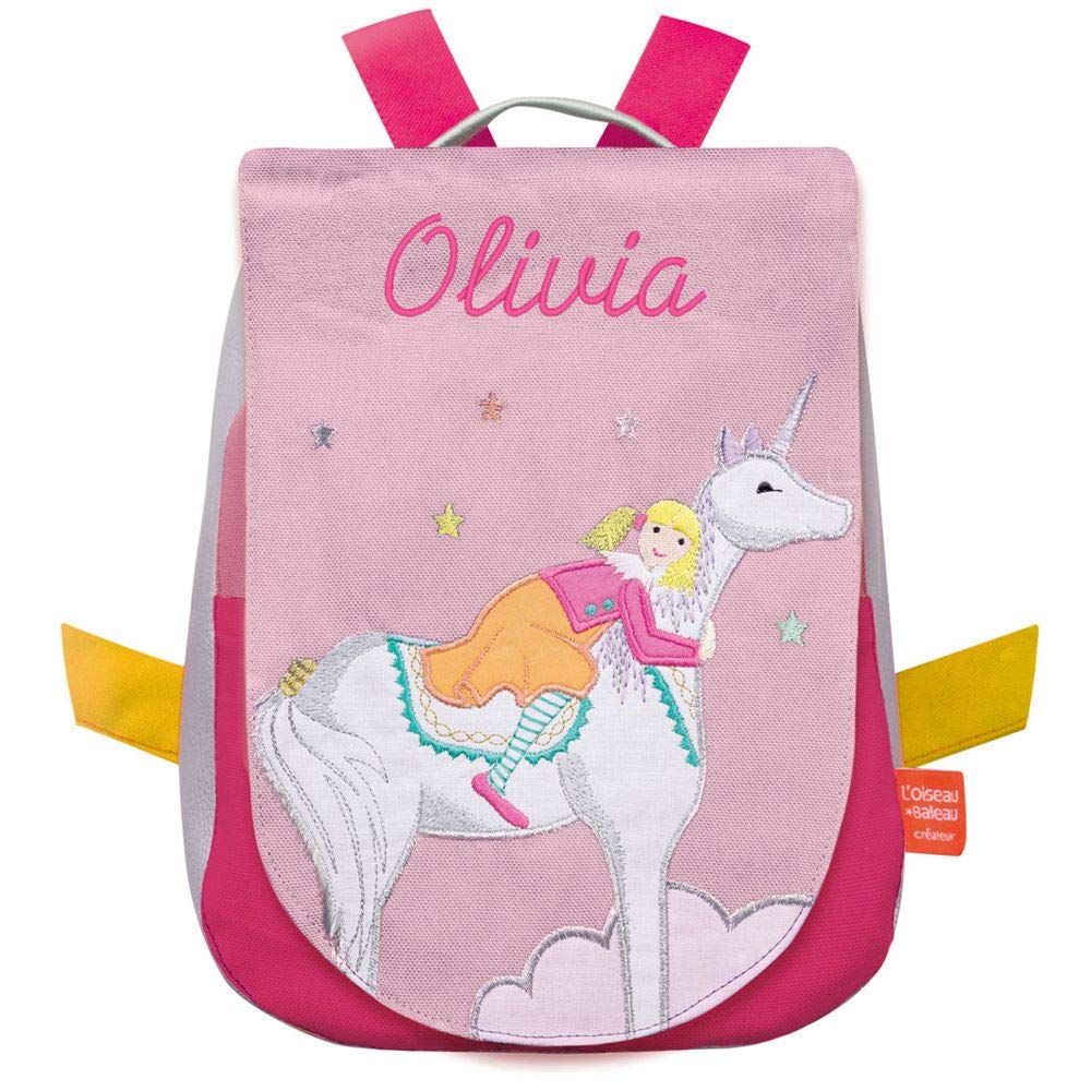 Zaino per bambine unicorno personalizzato