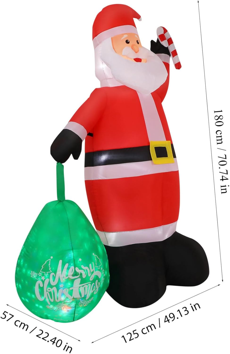 イルミネーション 屋外用 モチーフライト サンタクロース 大型 150