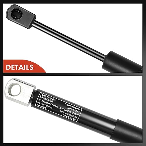 Miniatura 9 de A-Premium Tapa de equipaje central trasera soporta amortiguadores compatibles con modelos Can-Am - Spyder RT, Spyder RT-S, pyder RT-S Roadster,