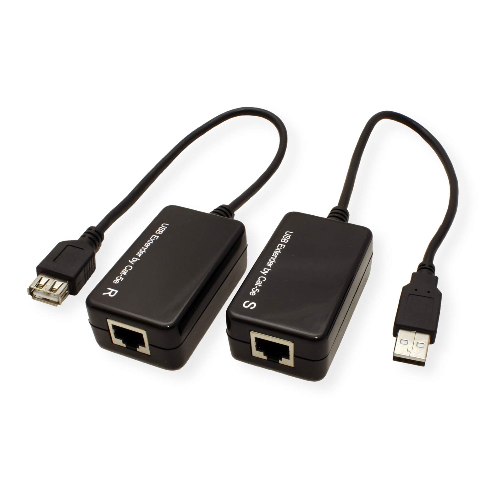 Value USB 1.1 Extender over RJ-45 Trasparente cavo di interfaccia e adattatore