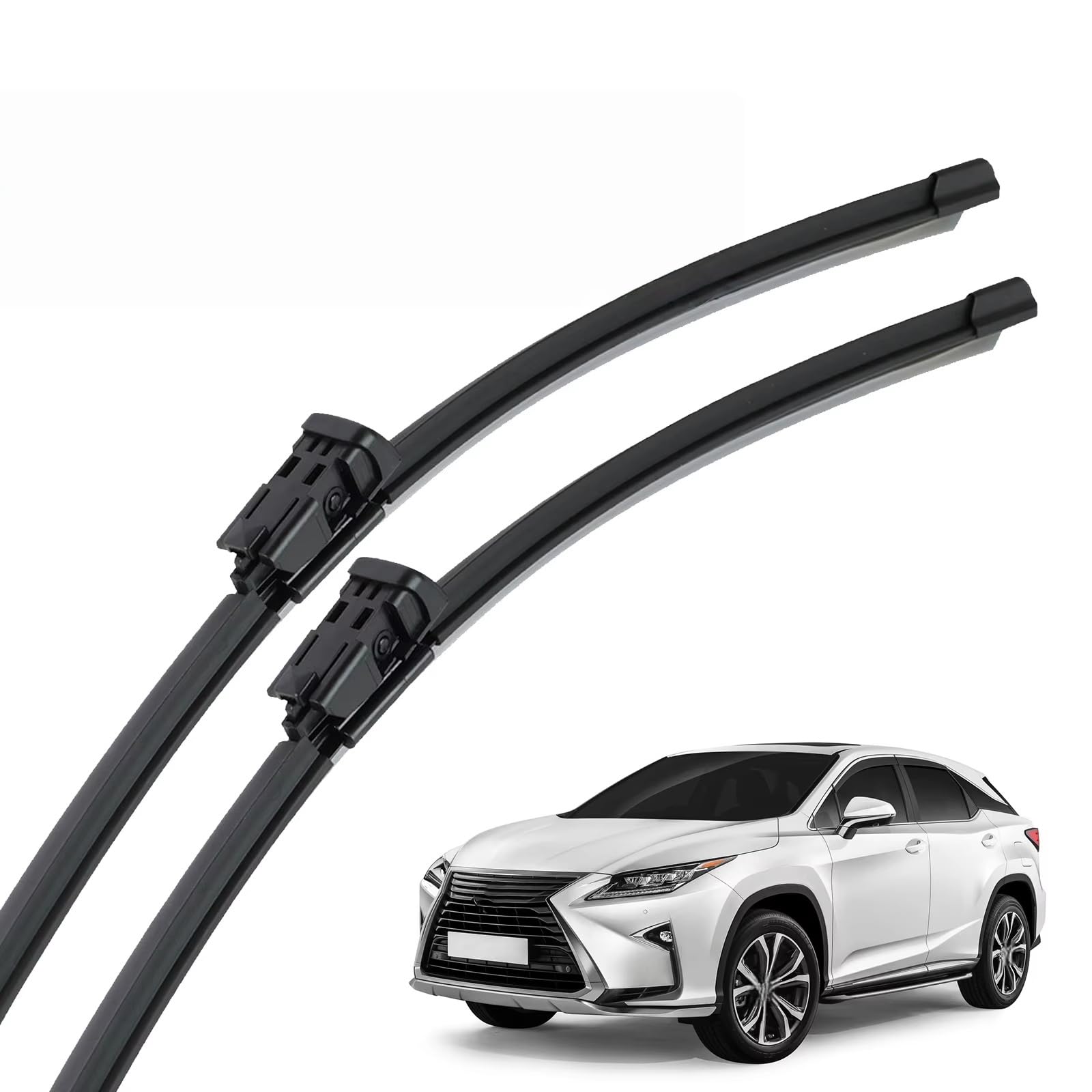 PAPEP Windscreen Wiper Blades for Lexus RX RX200t RX300 RX450h 2016-2020 26''+20'', Front Replacement Wipers OEM Quality Water Repellent Rubber Automotive Windshield