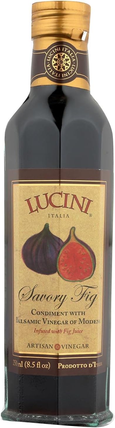 LuciniItalia Balsamic Vinegar With Fig ( 6x8.5 OZ)