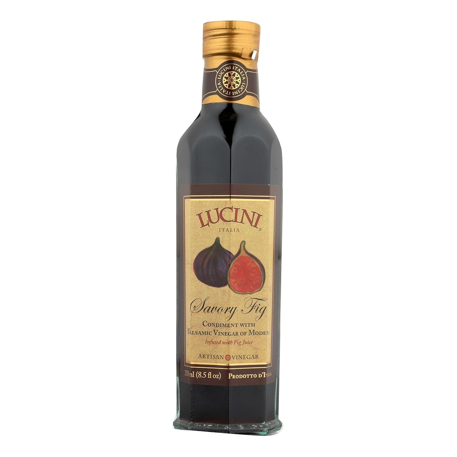 Lucini Italia Balsamic Vinegar With Fig ( 6x8.5 OZ)