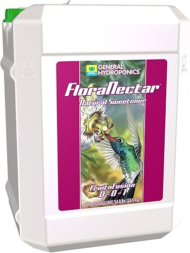 Miniatura 1 de General Hydroponics FloraNectar FruitnFusion 0-0-1 - Edulcorante natural para plantas 6 galones