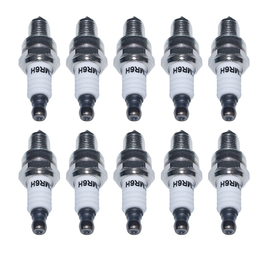 Kit de bujías CMR6H, 10 Uds., Apto for FS90 FS100 FS110 FS90R FS100R FS110R 3365, máquina cortadora de Piezas de Herramientas de jardín