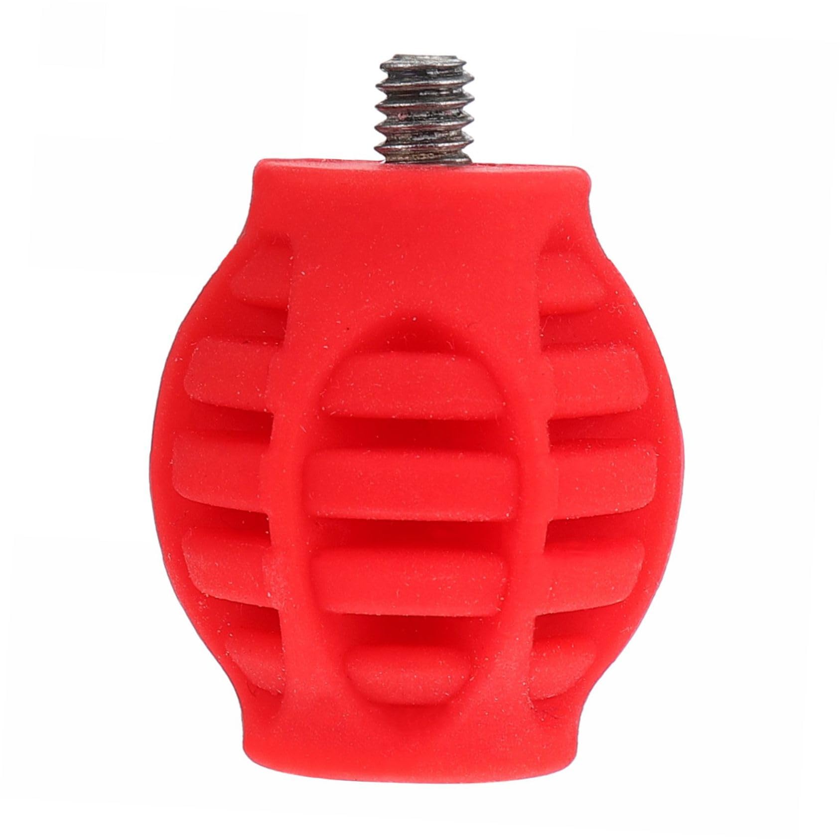 LIOOBO Shock Absorber Silencers Bow Stabilizer Accessories Dampeners Absorbers Damper Bow Accessory Bow Absorber Arrow Absorber Archery Absorber Stabilizer for Bow Red Rubber