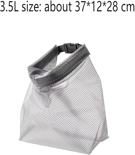 Miniatura 2 de Bolsa seca impermeable para deportes, bolsa de almacenamiento transparente enrollable adecuada para viajes, natación, kayak, camping, pesca, viajes