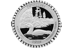 American Silver Eagle 2018 925 Sterling Silver Ring Coin 90% pure