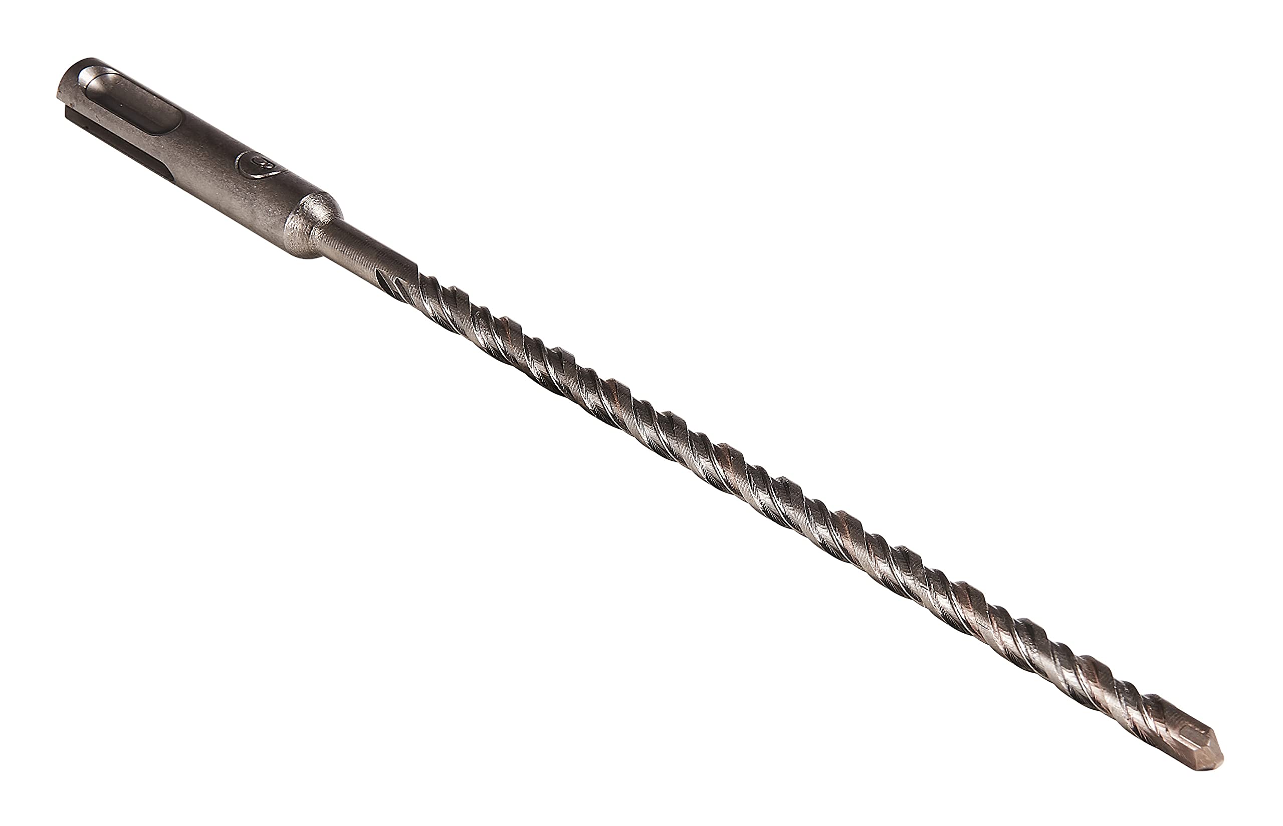 Amtech - SDS+ masonry drill bit, deep drilling, tungsten carbide tip, length 210mm, 6mm x 210mm
