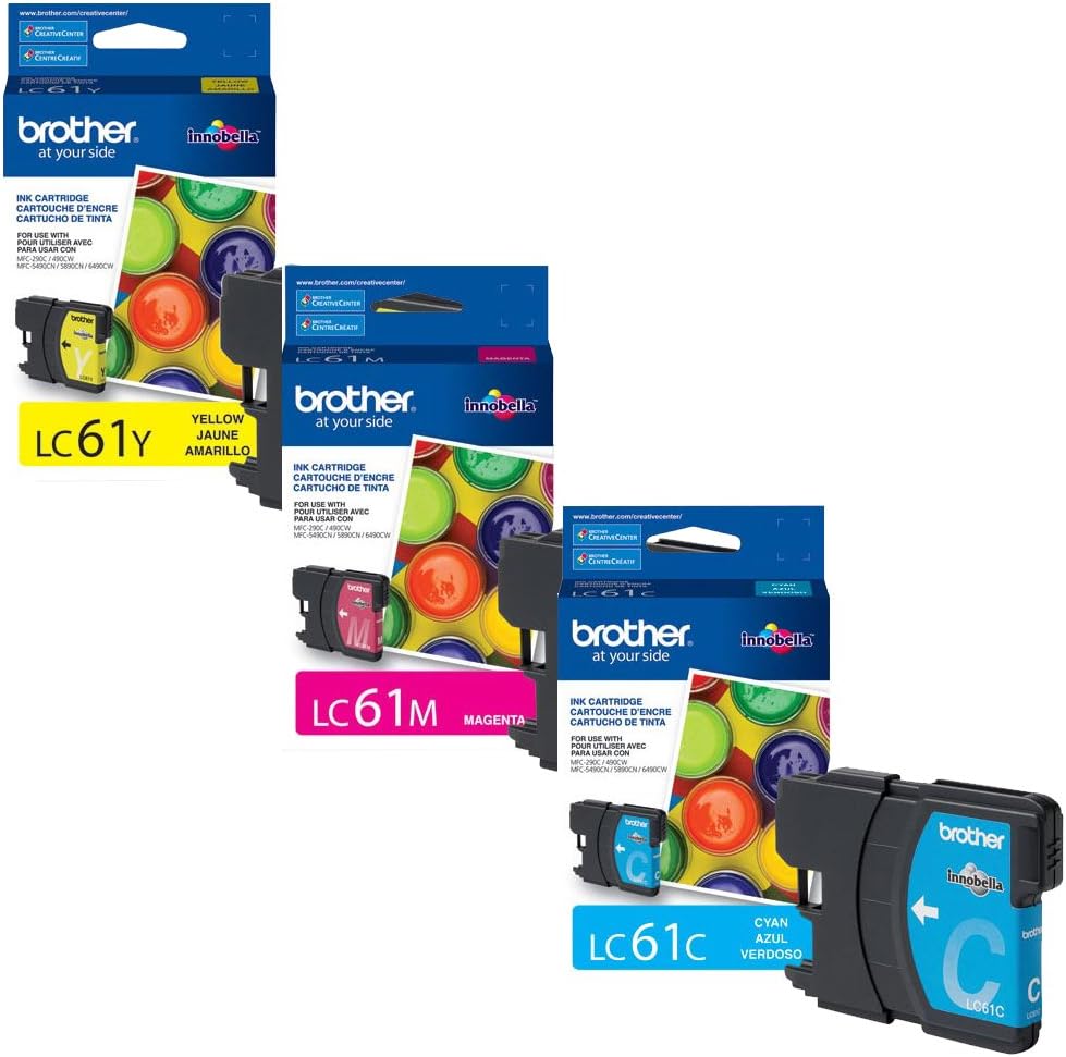 Brother LC20E Super High Yield Ink Cartridge Set Colors