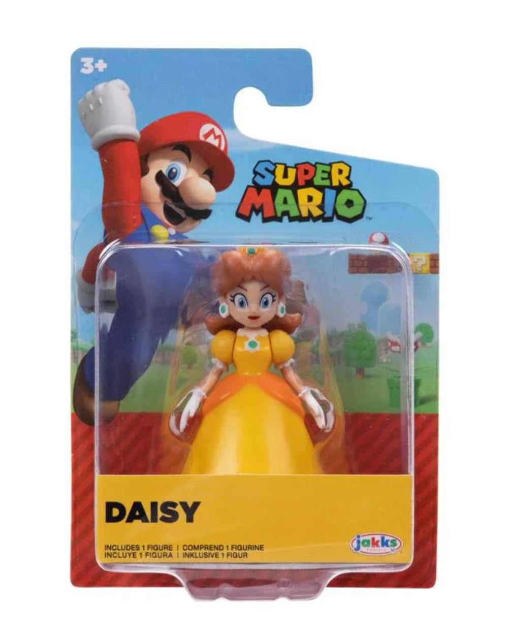Super Mario World of Nintendo - Mini figure Daisy da 2,5"