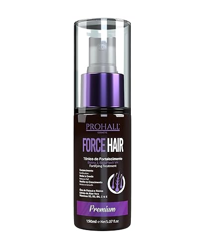 Prohall Cosmetic Force Hair Tonic para el crecimiento del cabello -Spray texturizante para el crecimiento del cabello y cabello dañado - Tónico