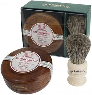 DR Harris Marlborough Mahogany Gift Set (Bowl +Brush)
