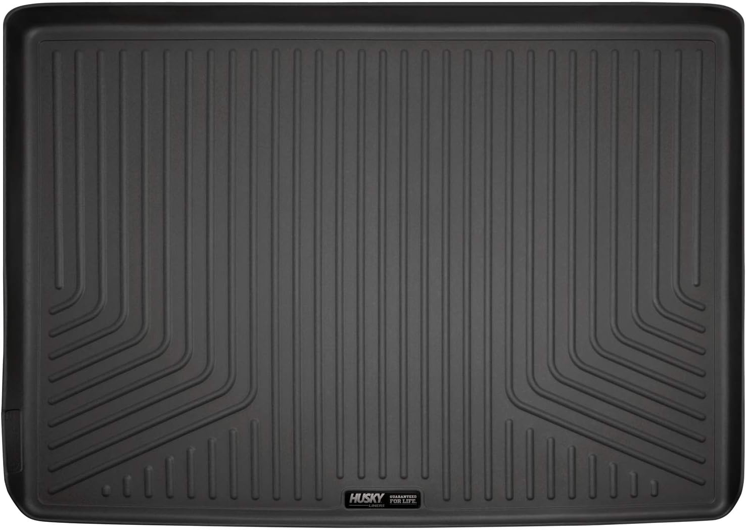 Husky Liners Weatherbeater Cargo Liner | Fits 2015 - 2020 Cadillac Escalade ESV/Chevrolet Suburban/GMC Yukon XL Behind 3rd Seat | Cargo, 1-pc Black - 28221