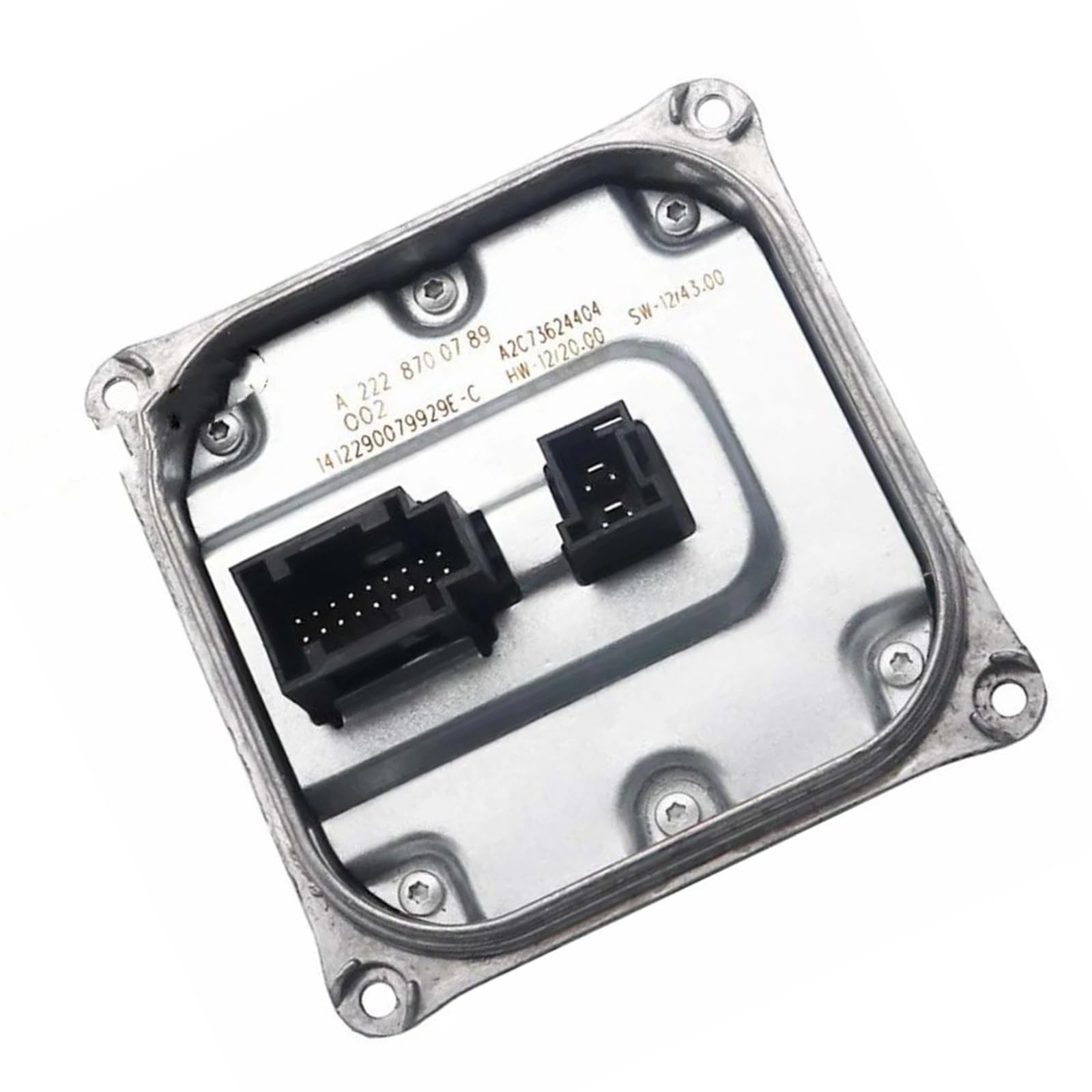 Unidad Control balasto Faros Unidad Control Controlador LED Faro Delantero Coche para Benz Clase E W205 A2228700789 A 222 870 07 89 1412290079929E-C A2C307486