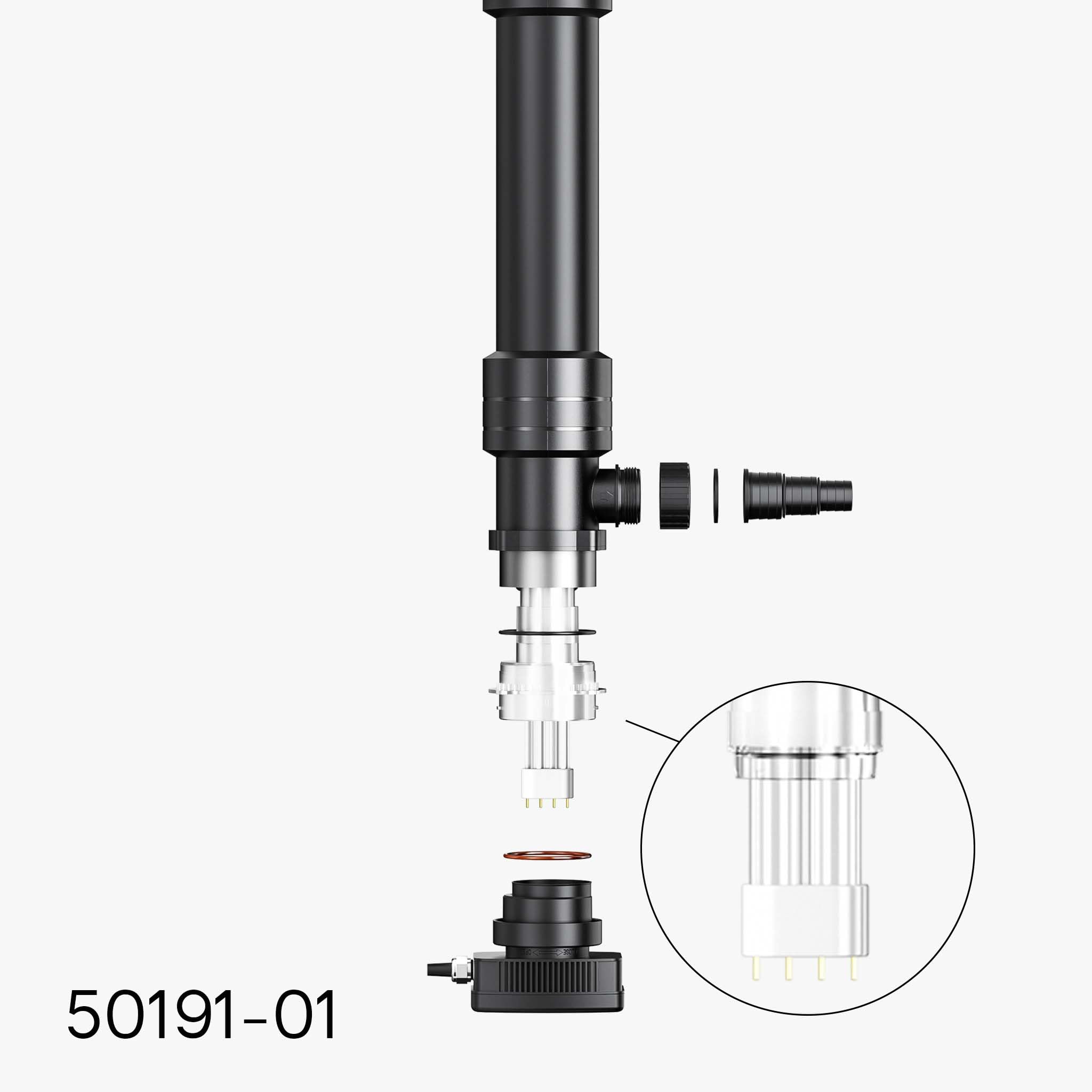 SunSun Ersatzteil für CUV-672 Teichklärer – UV-C Lampe – 36 W – für Teiche, UV Leuchtmittel, UVC Teichfilter Zubehör