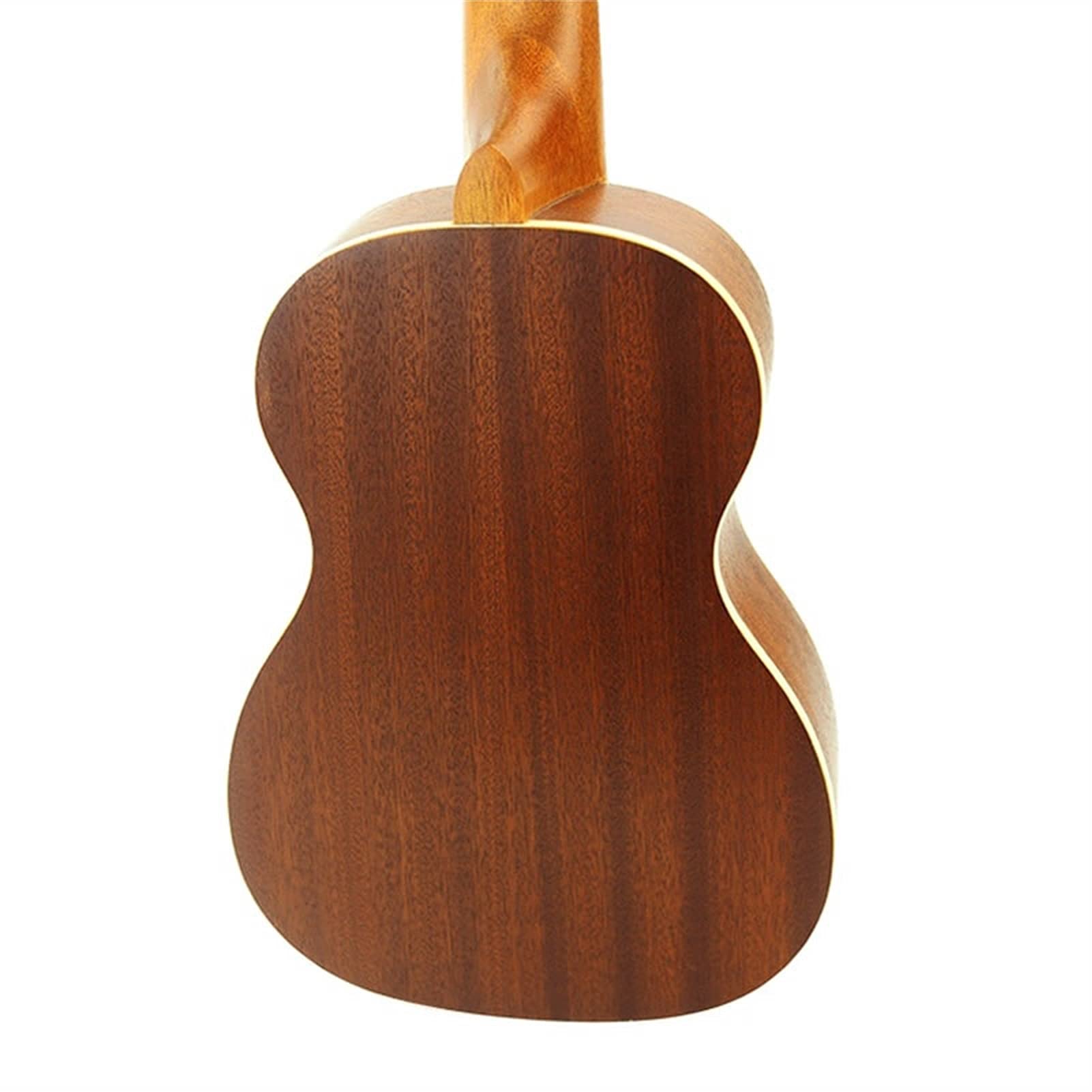 Ukulele koncertowe 21-calowy Sopran Ukelele Sapele Wood 4 Struny Hawaii Mini Gitara Grawerowanie Kwiat Ukulele Ukulele Tenoro (Color : Uke with Bag)