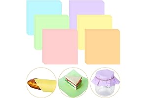 Whaline Macaron Color Wax Paper Sheet for Easter Treat Wrappings