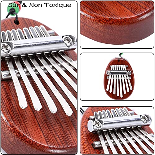 Pavitram Piano à Pouce Kalimba à 8 Touches, Piano de Poche Portable, Jouets D’éducation Préscolaire pour Enfants Cadeau… - Les Beatles, Paul McCartney, John Lennon, RIngo Starr, George Harrison Pavitram Piano à Pouce Kalimba à 8 Touches, Piano de Poche Portable, Jouets D'éducation Préscolaire pour Enfants Cadeau… – Image 4