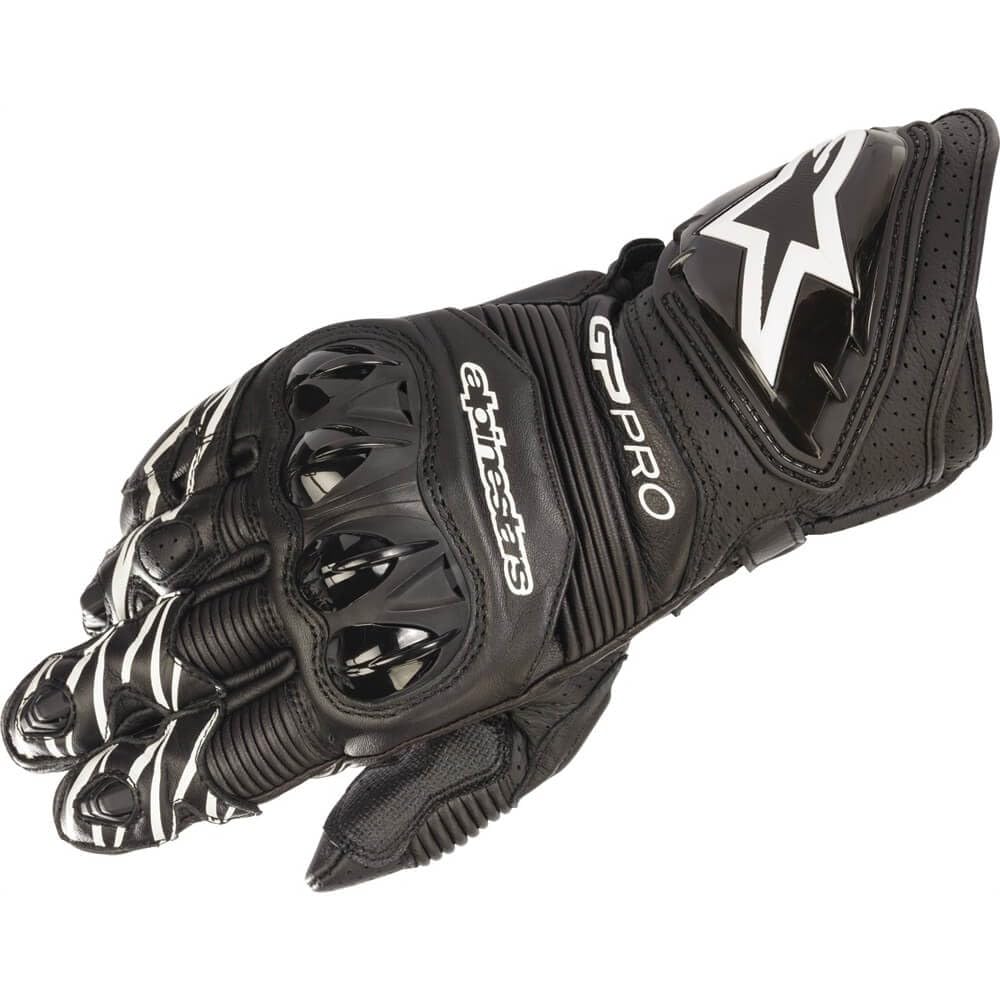 Alpinestars Black Sz XXL GP Pro RS3 Leather Motorcycle Glove