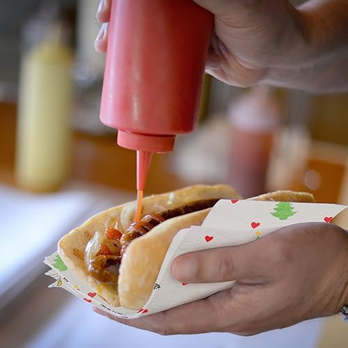 Miniatura 5 de Toallas de papel de cocina de Navidad 6 rollos de toallas de limpieza desechables de tela de cocina de Navidad, toallas de mano altamente