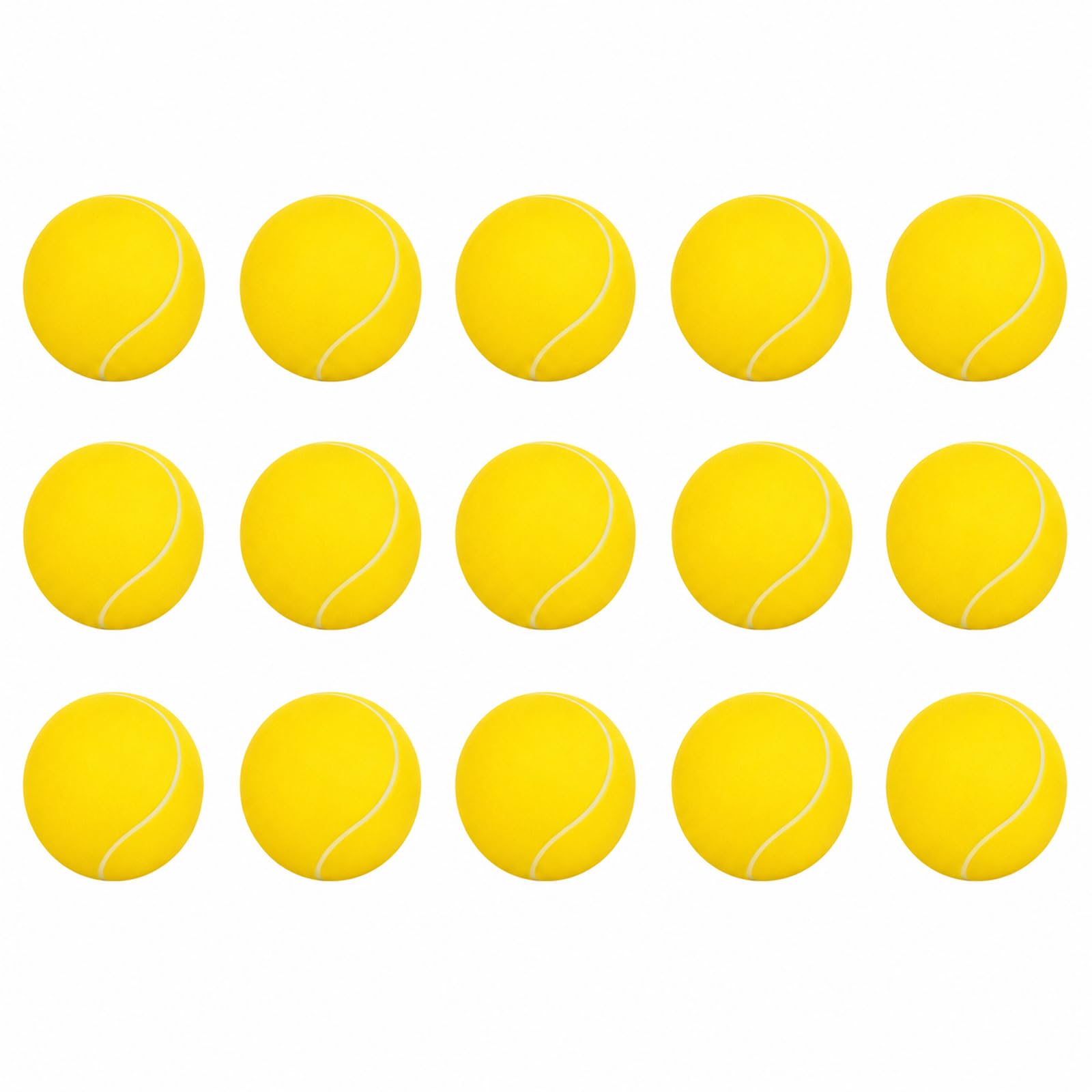 CAWRUKP 15 PCS Foam Balls & Foam Tennis Balls, Lightweight Spherical Ornaments, Portable Soft Indoor Activity Accessories for Adult Social Gatherings, Party Arrangements and Daily Leisure Use