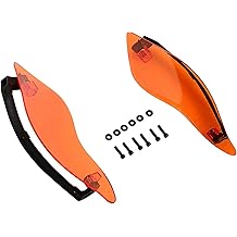 Motorcycle Side Guard Deflectors Windshield Wing For Harley Touring 2014-2023