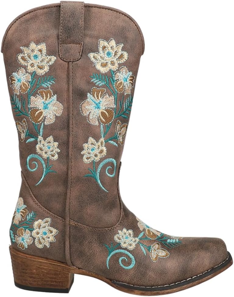 ROPERWomen's Riley Floral Western Boot