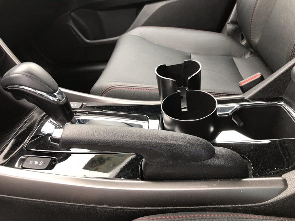 Two-Cup Console Organizer (Black)