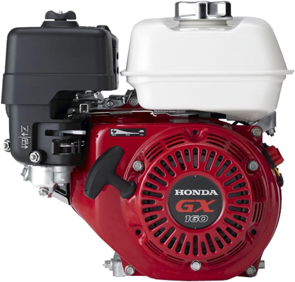 Honda GX160UT1QX2 163cc GX160 Series OHV 4.8 HP Engine With Straight Keyed Shaft 3/4-Inch by 2-7/16-Inch Crankshaft
