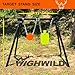 Highwild AR500 Steel Targets System 3/8 Inch Thick Complete Steel Shooting Targets with Stand, 6