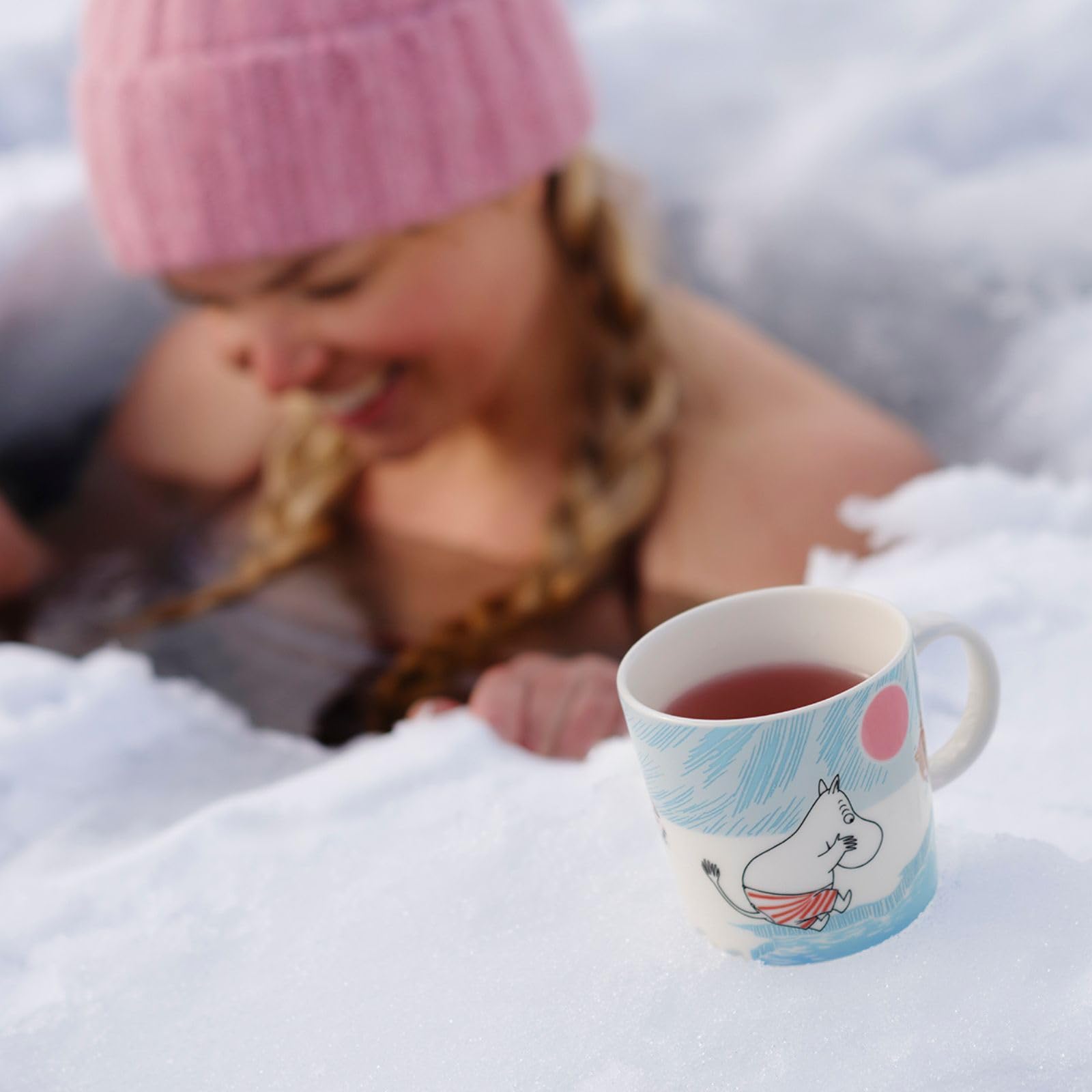 Moomin Becher 0,3 l Eisschwimmen