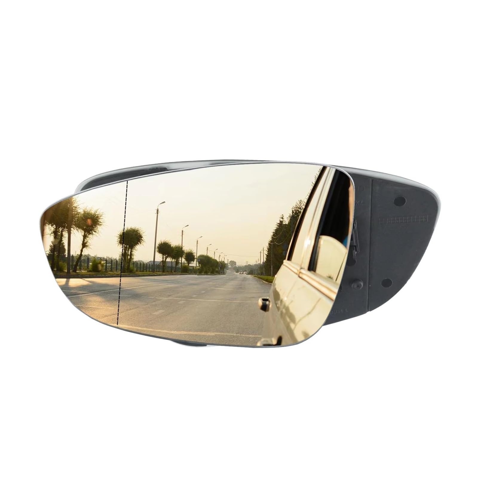 Cristal Espejo Retrovisor Calefactable Compatible Con EOS 1F8 2009-2013 Para Passat B7 2010-2015 Para Scirocco 137 2008-2017 Espejo Retrovisor Puerta Calefacción Lado Pasajero