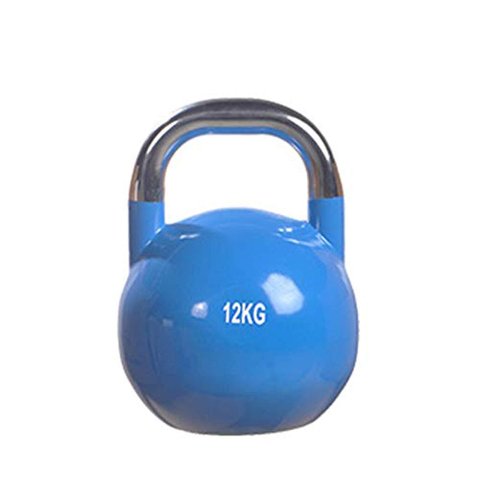 Kettlebell de galvanoplastie 12kg pour optimiser vos séances de gym à la maison