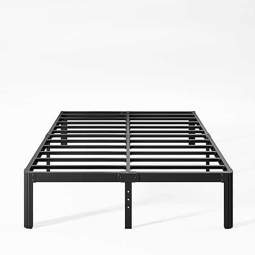 KERAMIK 12 Inch High Full Size Bed Frame No Box