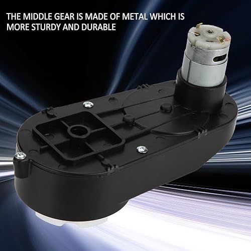 Miniatura 4 de Motor para niños, RS390 6V12V 1200020000RPM de alto par eléctrico, caja de engranajes, accesorios para niños, piezas de repuesto para automóviles y