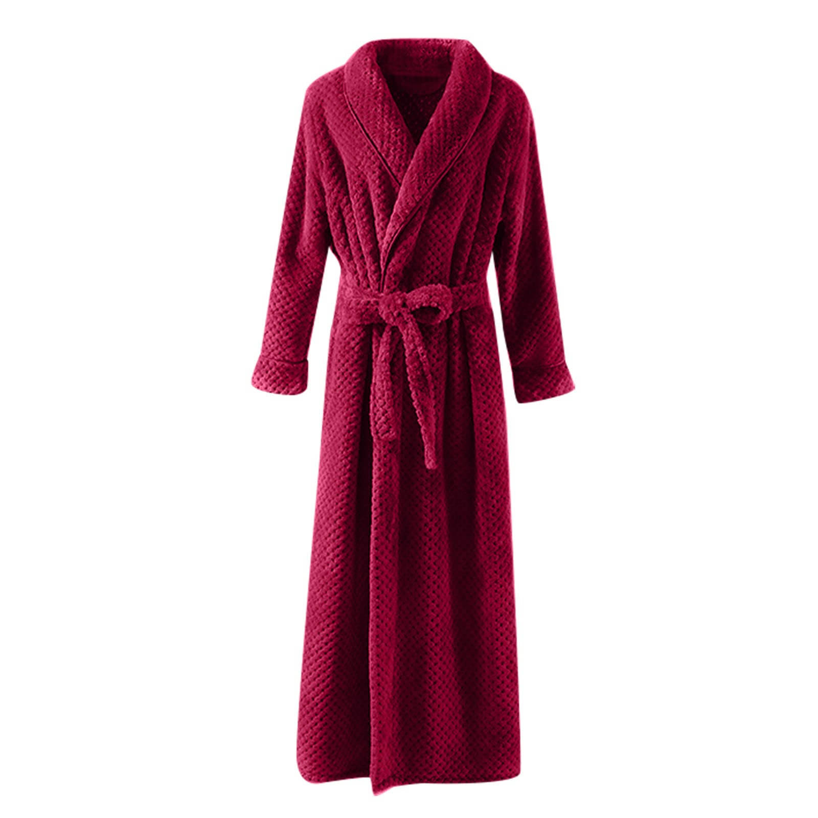 Peignoir en éponge pour femme - Peignoir long - Grandes tailles