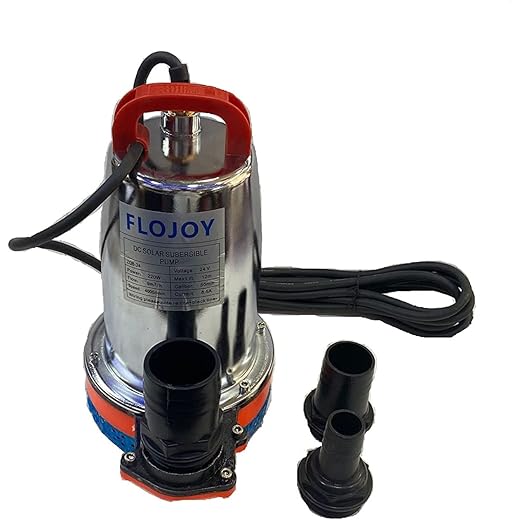 FLOJOY Solar Submersible Water Pump 24V 220W