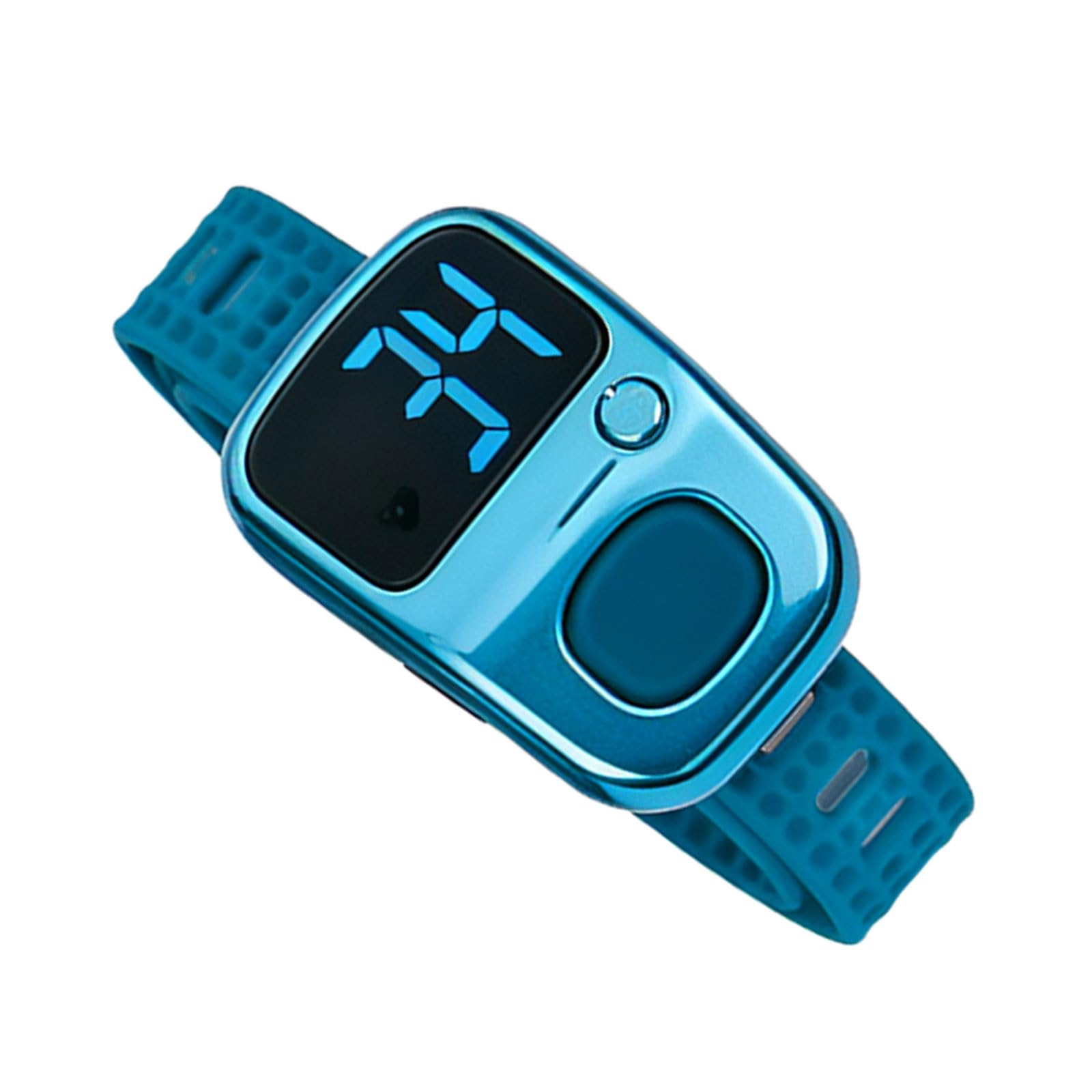 LED Screen Rechargeable Digital Counter with Timer Silicone Strap for Industrial Counting Use Rechargeable Led Screen Digital Counter/timer