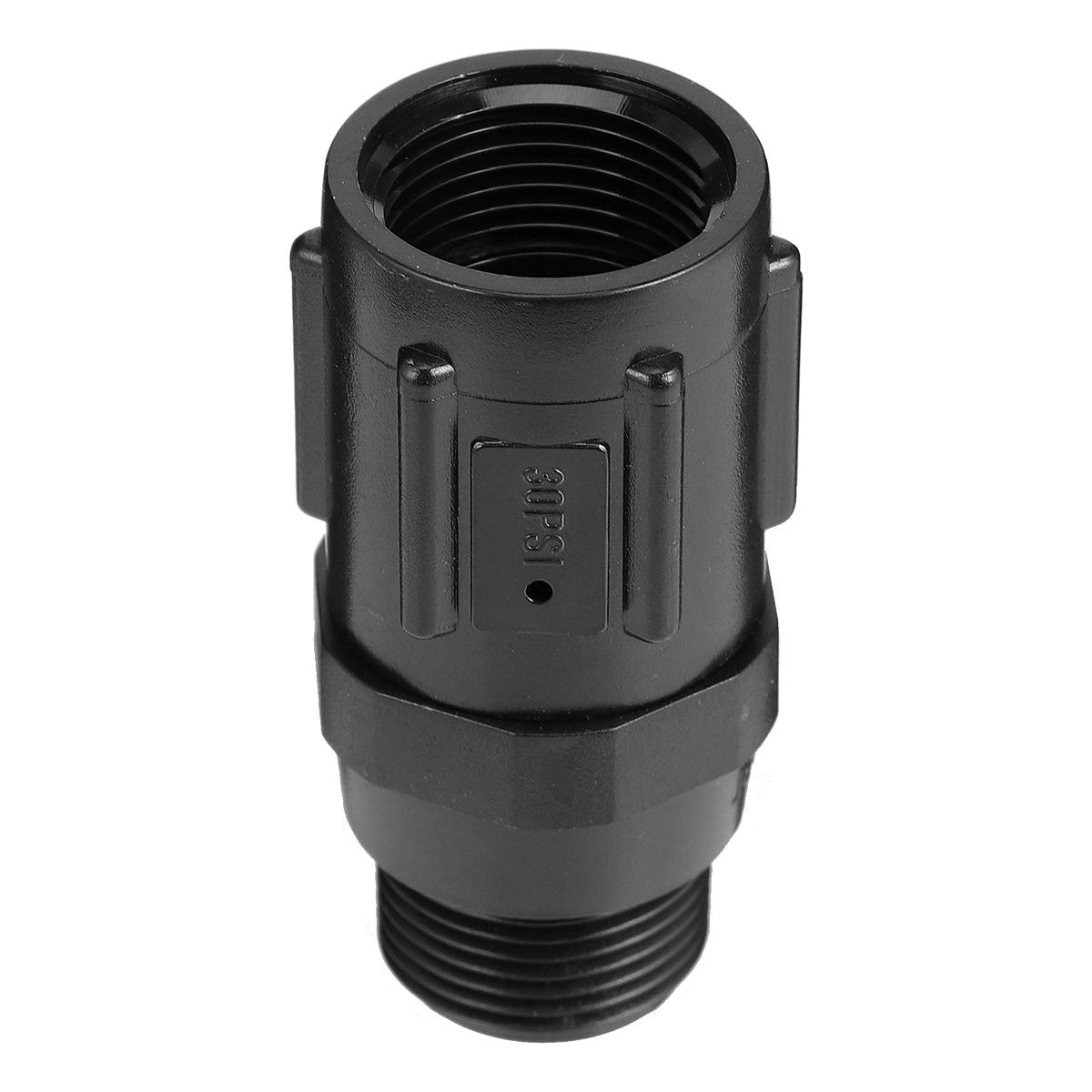 Régulateur de Pression D’irrigation 3/4 Pouces 30 Psi Noir