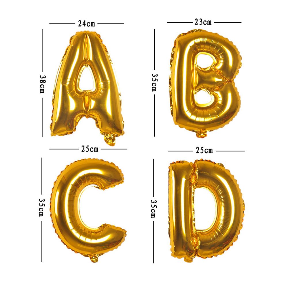 Amazon | アルファベット バラ売り 英語 バルーン 風船 パーティ