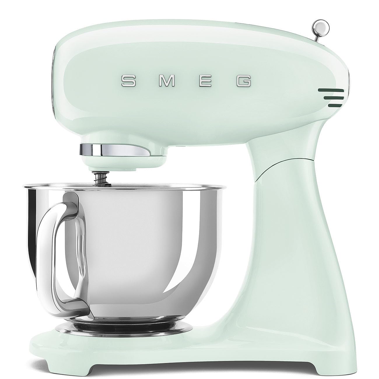 Smeg SMF03PGEU Planetary Mixer with a Power of 800 W SMF03PGEU-pastel Green, Stainless Steel